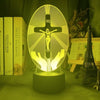 Cross Acrylic 3D Night Light