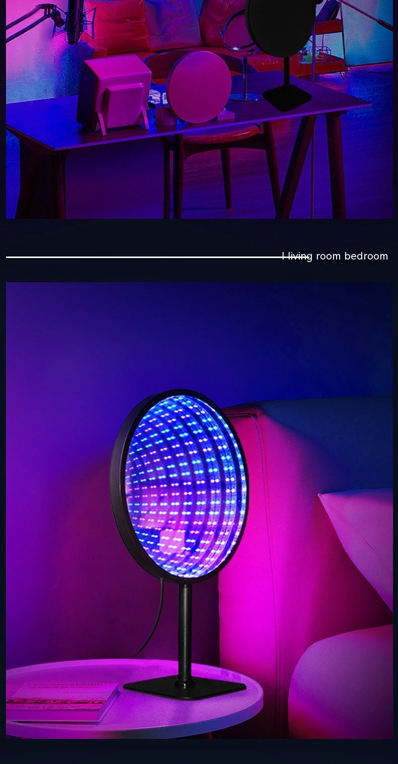 Creative Tunnel Multi-layer Led Mirror Ambience Light