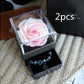 Eternal Flower Rose Jewelry Box for Birthday Presents Valentines Day Wedding Gift